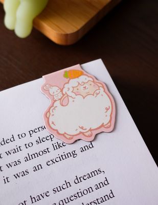 Bunny Chonk Magnetic Bookmark