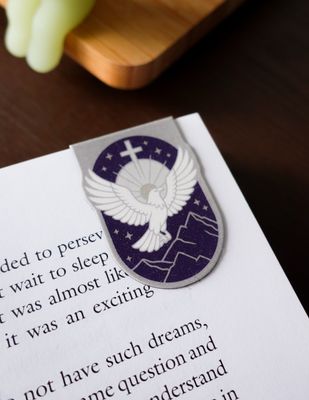Isaiah 40:31 (Eagle) Silver Magnetic Bookmark
