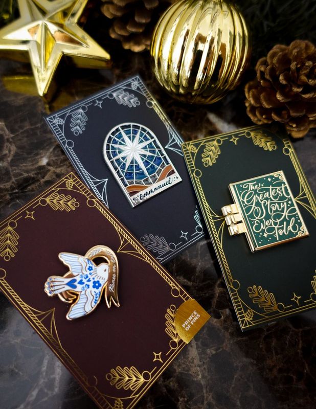 2025 Christmas Enamel Pins