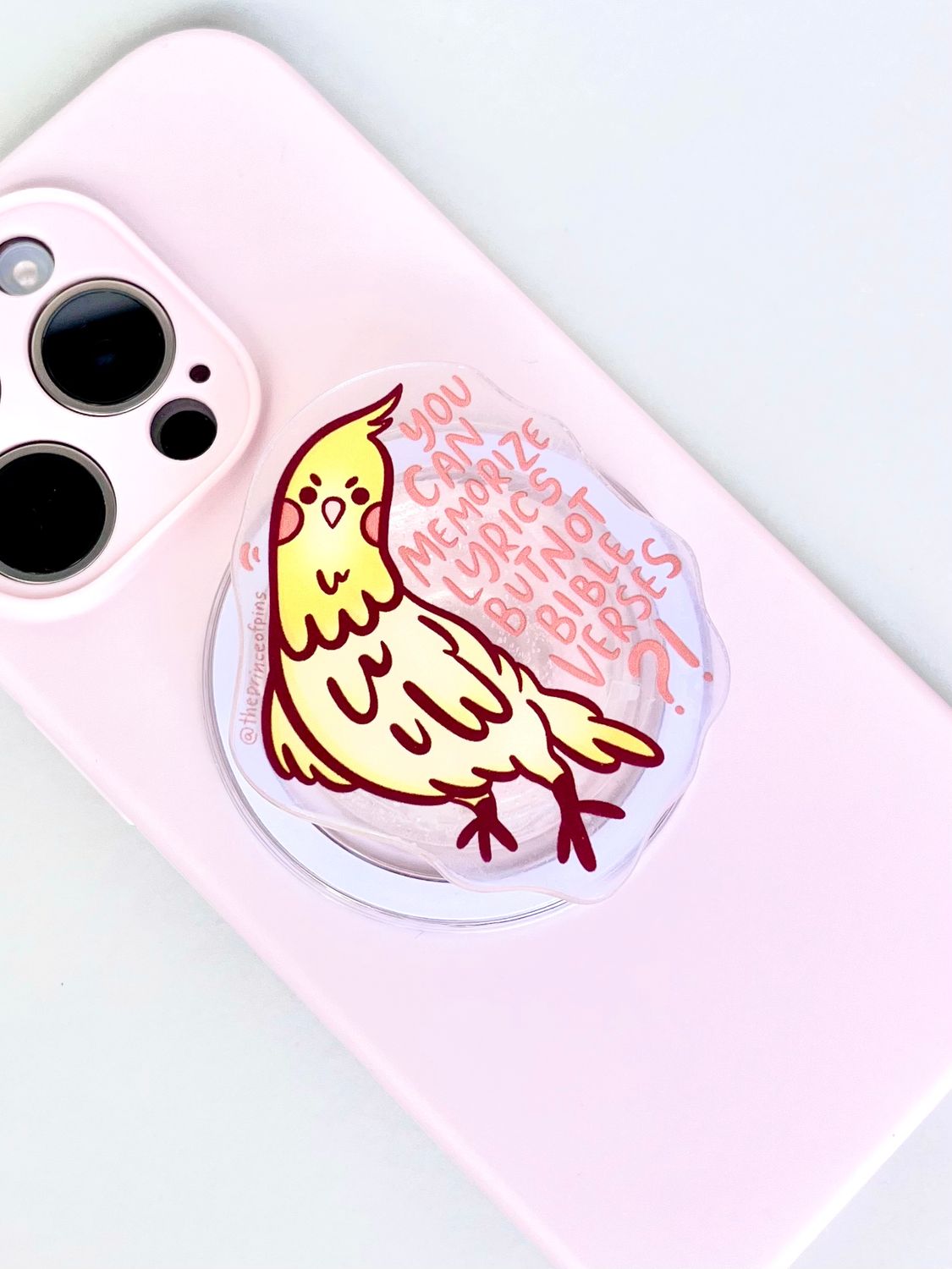 Petty Parrot Magnetic Phone Grip