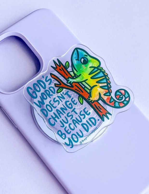 Cranky Chameleon Magnetic Phone Grip