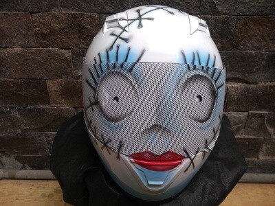 FREE SHIPPING FREE SHIPPING SALLY THE NIGHTMARE BEFORE CHRISMAST ONE WAY VISOR FULL FACE DOT APPROVED