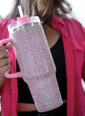 𝗟𝘂𝘅𝘂𝗿𝘆 𝗛𝗮𝗻𝗱𝗰𝗿𝗮𝗳𝘁𝗲𝗱 𝗧𝘂𝗺𝗯𝗹𝗲𝗿 - Crafted for Elegance and Functionality, A Pregnancy Essential ( Pink)