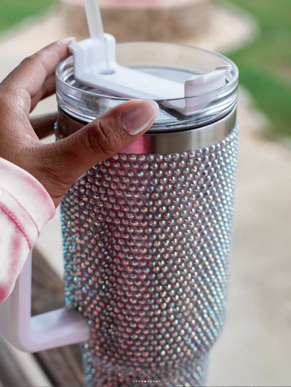 𝗟𝘂𝘅𝘂𝗿𝘆 𝗛𝗮𝗻𝗱𝗰𝗿𝗮𝗳𝘁𝗲𝗱 𝗟𝘂𝘅𝘂𝗿𝘆 𝗧𝘂𝗺𝗯𝗹𝗲𝗿 - Crafted for Elegance and Functionality, A Pregnancy Essential ( WHITE AD)