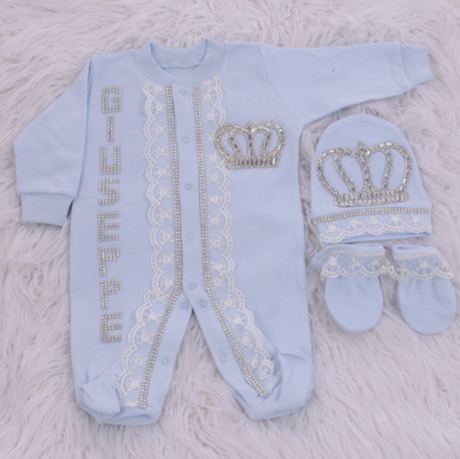 Luxury 12-Piece Baby boy Hospital Exit Outfit