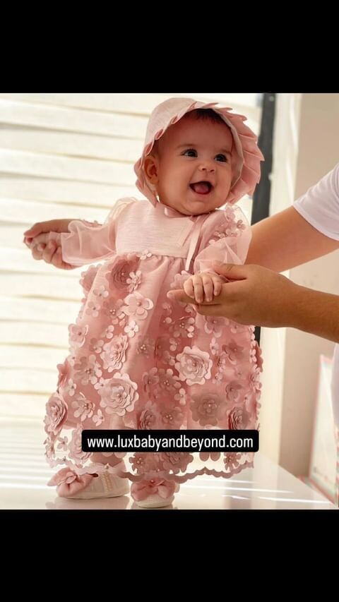 Fairytale​ Newborn Dress , shoes &amp; headband