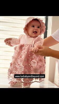Fairytale​ Newborn Dress , shoes &amp; headband