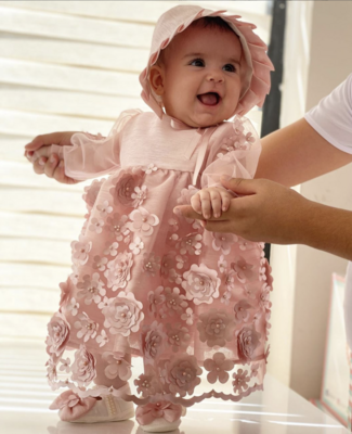 Fairytale​ Newborn Dress , shoes &amp; headband