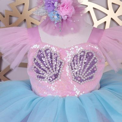 MERMAID DRESS with hairband