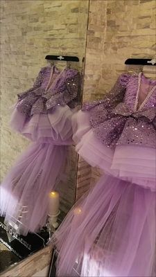 CLARA DRESS (with trail and hair accessory) CLARA DRESS (with trail and hair accessory)