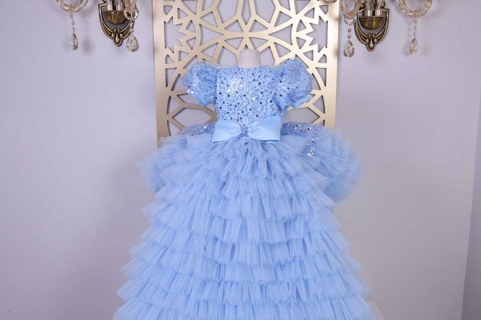 ELSA DRESS -  Light blue