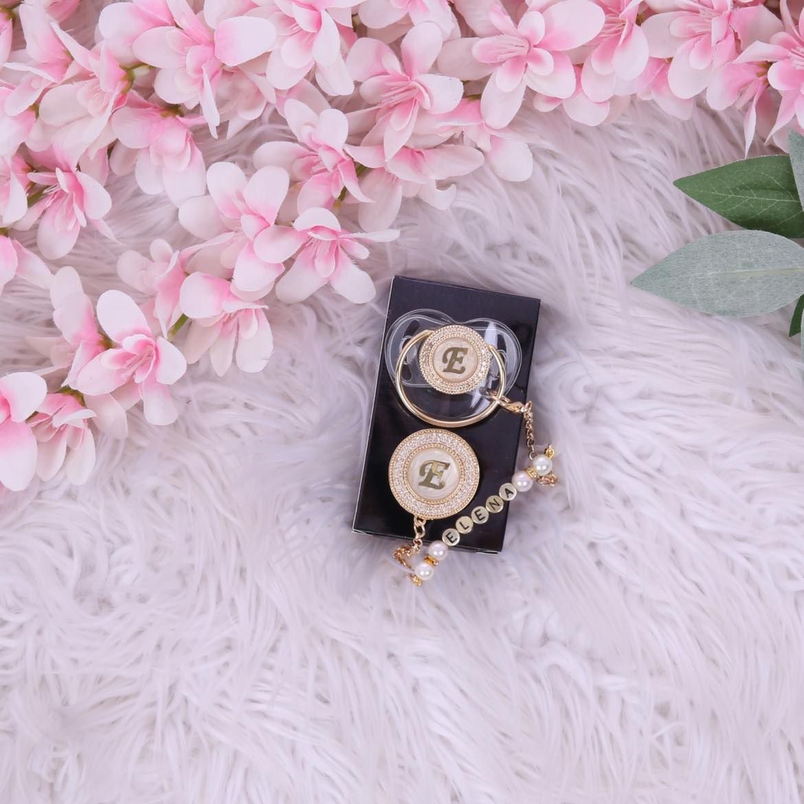 Handmade 𝗟𝘂𝘅𝘂𝗿𝘆 𝗡𝗲𝘄𝗯𝗼𝗿𝗻 Home Welcoming 6-Piece set ( Leopard Bow)