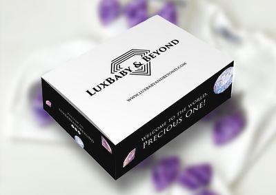 Handmade 𝗟𝘂𝘅𝘂𝗿𝘆 𝗡𝗲𝘄𝗯𝗼𝗿𝗻 Home Welcoming 4-Piece set ( Blue Bow , Pearl Crown)