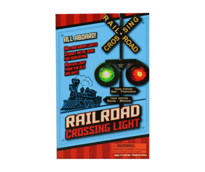 Miniature Railroad Crossing Light