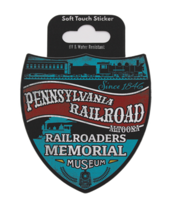 Railroaders Memorial Museum Badge Sticker