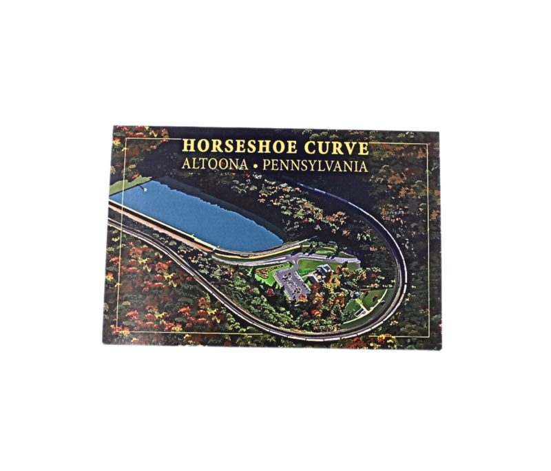Aerial Horseshoe Curve Postcard