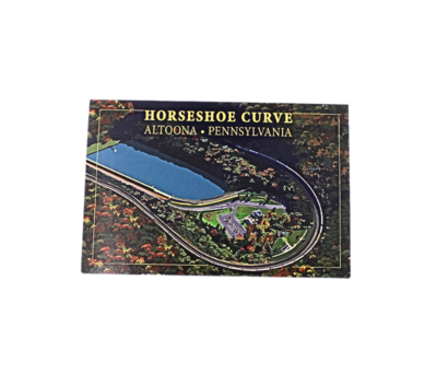 Aerial Horseshoe Curve Postcard