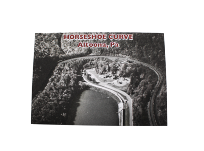 Horseshoe Curve Foil Postcard