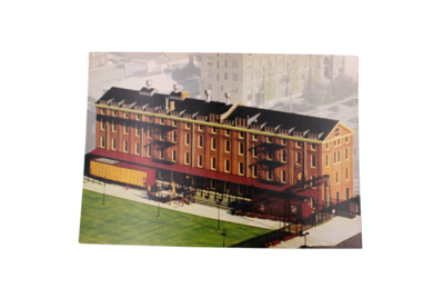 Railroaders Museum Building Postcard