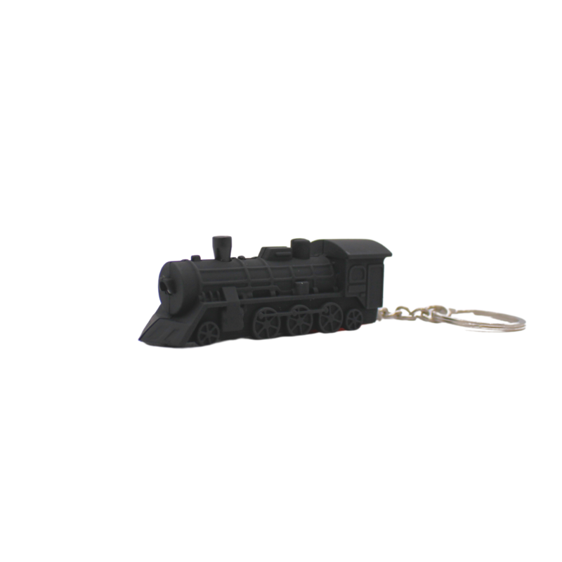 Light Up Train Keychain