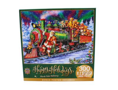 Happy Holidays North Pole Delivery 300pc Puzzle