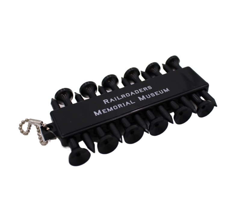 Railroaders Memorial Museum Tee Keychain