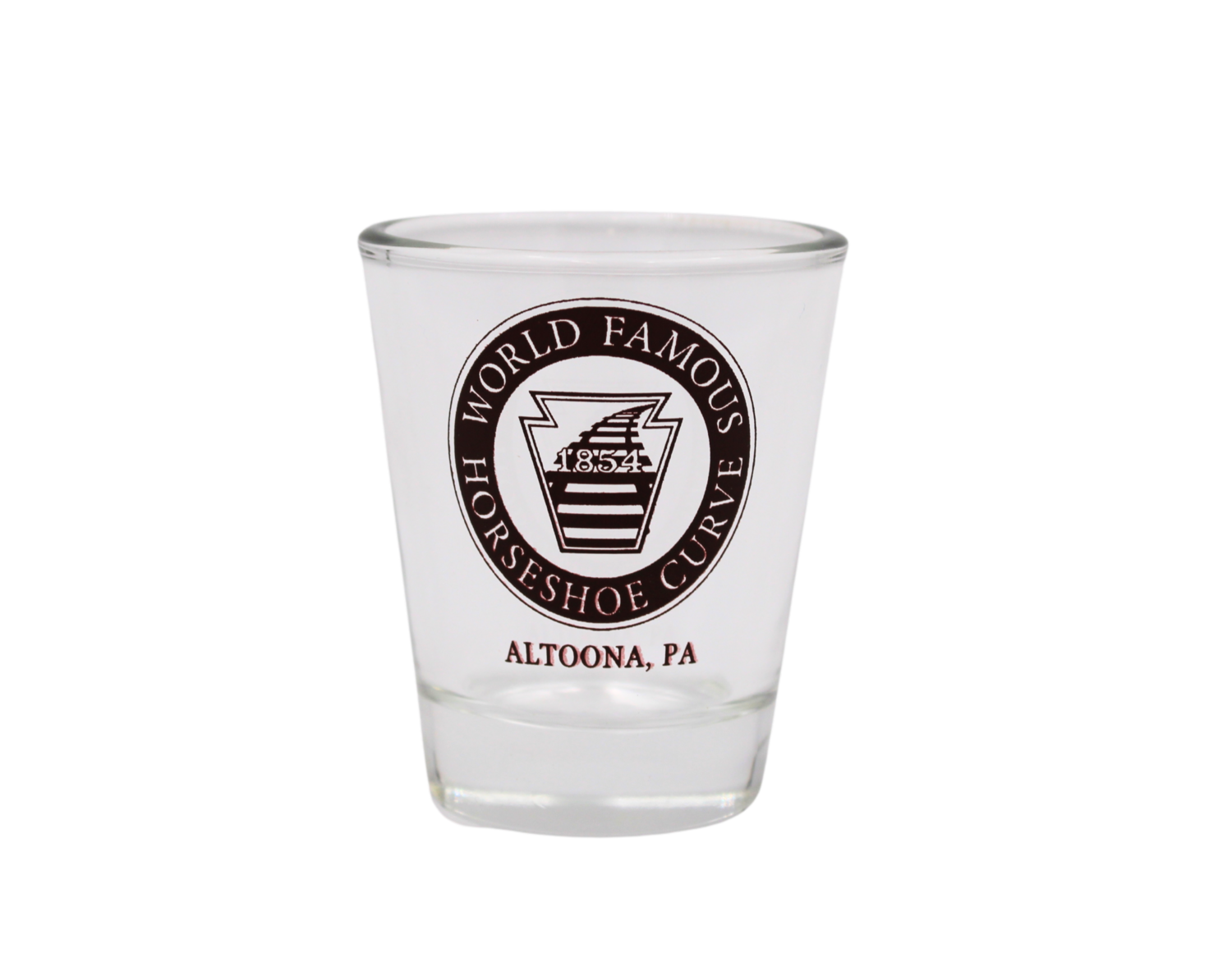 Horseshoe Curve 1854 Shot Glass