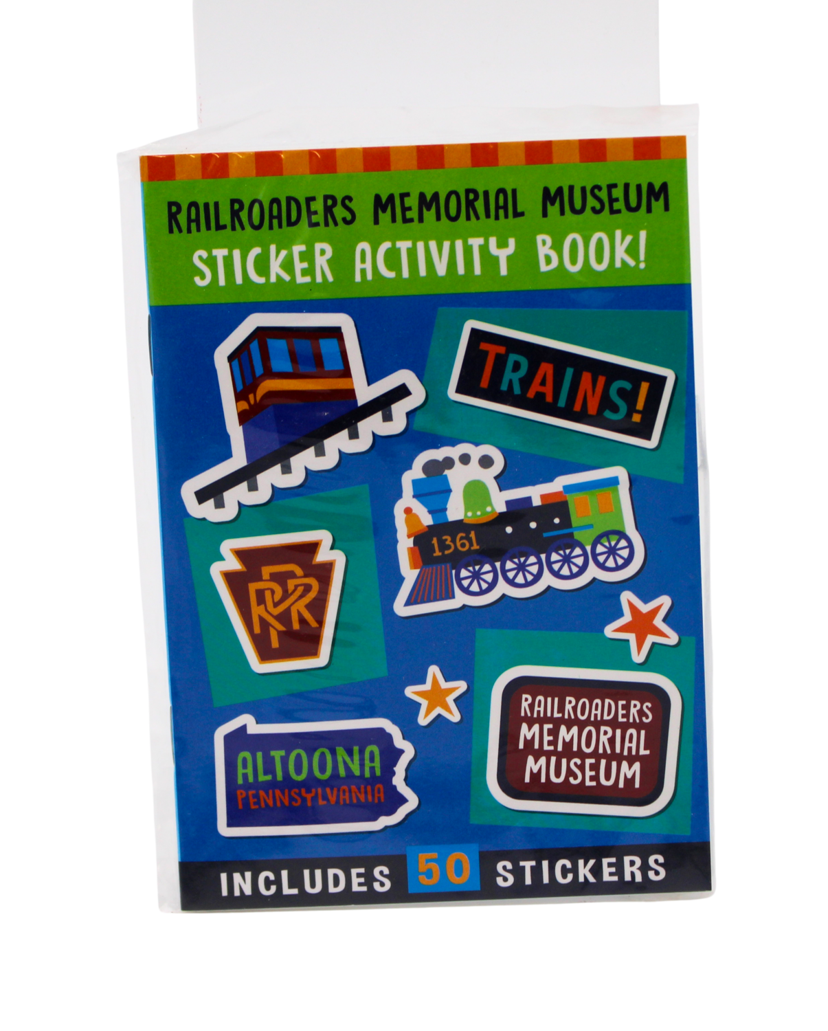 Train Stickers Book