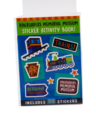Train Stickers Book