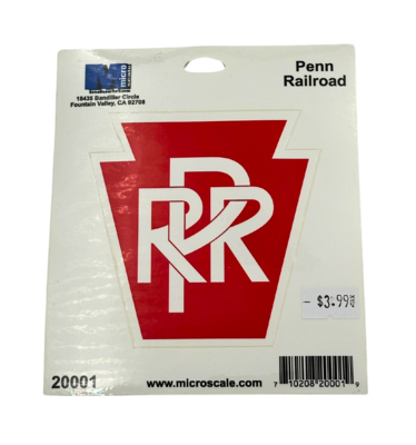 Vintage PRR Sticker