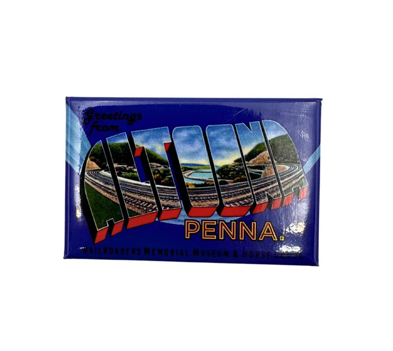 Altoona Postcard (RMM/HSC) Magnet