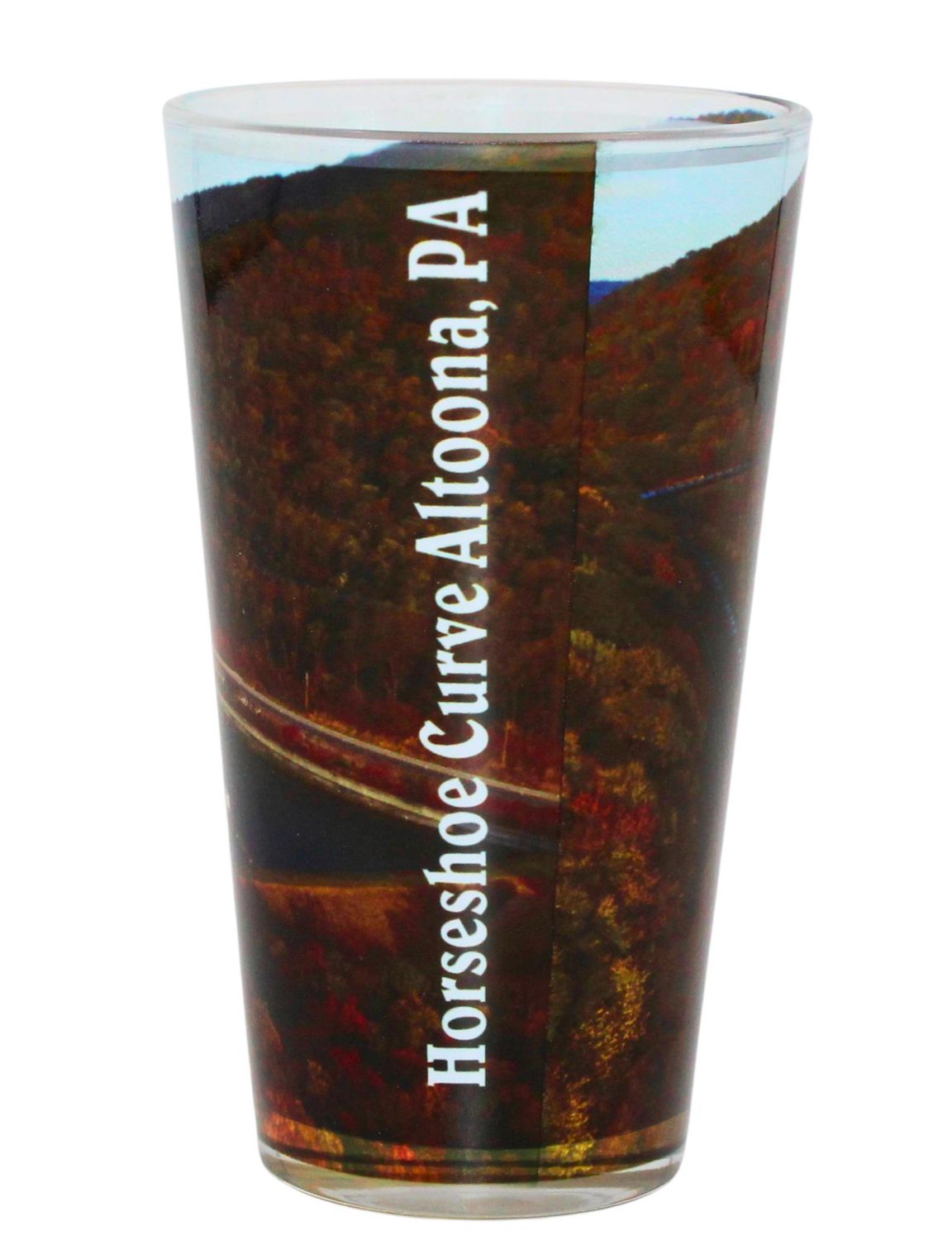Horseshoe Curve Wraparound Pint