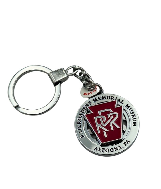 Railroaders Memorial Museum Spinner Keychain