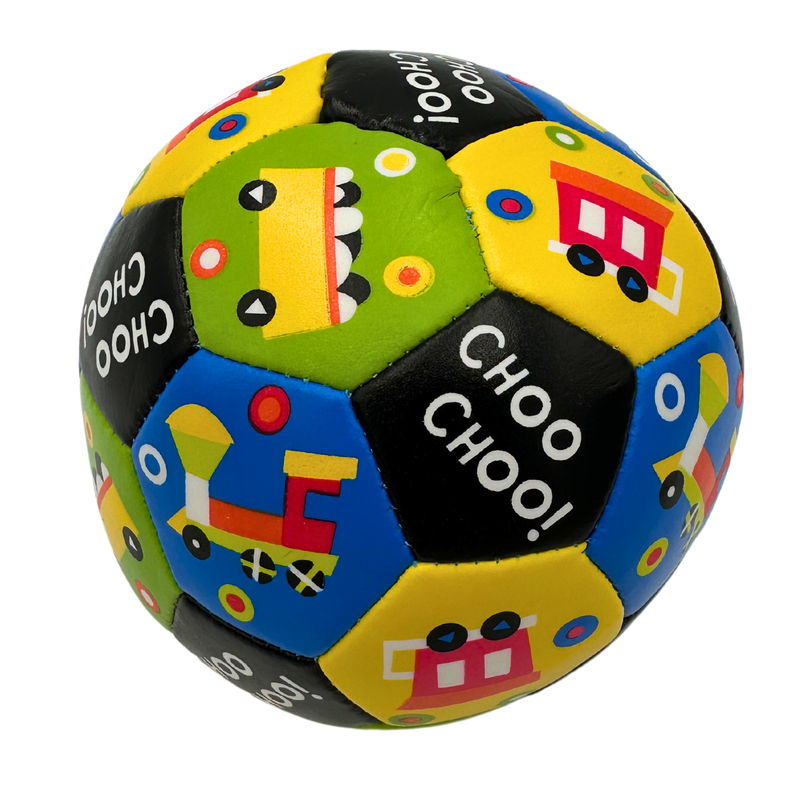 Train Vinyl Soft Soccer Ball