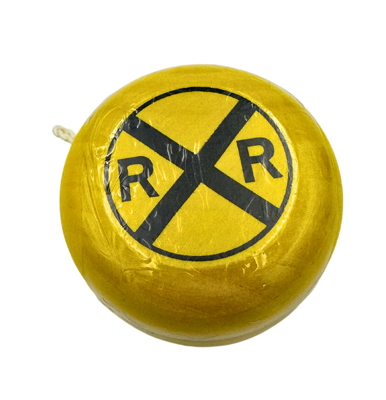 Wooden RR Crossing Yo-Yo