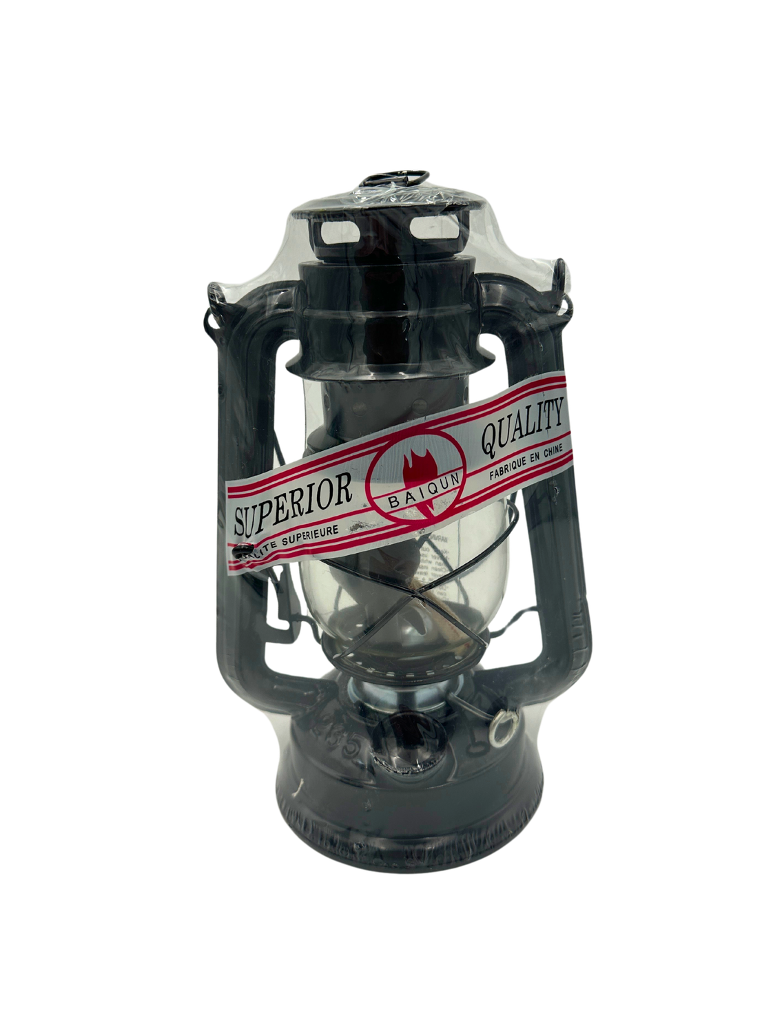 Large Black Railroad Lantern