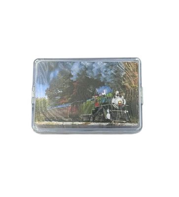 playing Cards Vintage Train