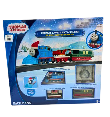 Thomas Saves Santa Sleigh Ready to Run Electric HO Scale Train Set