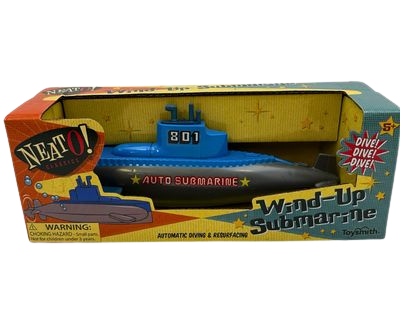 Neato! Wind-Up Submarine