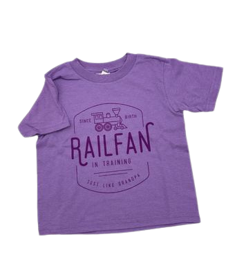 Railfan In Training Youth T-Shirt