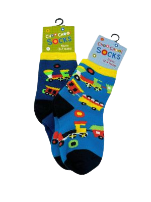 Youth Choo-Choo Socks