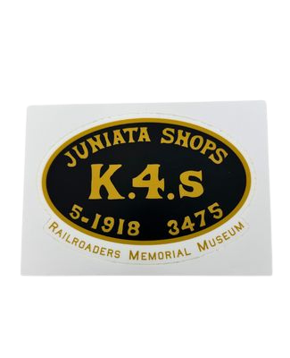 K4 Oval Sticker