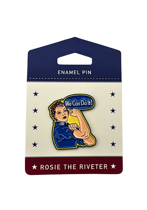 Rosie The Riveter Enamel Pin