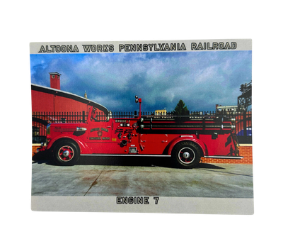 Engine #7 Postcard