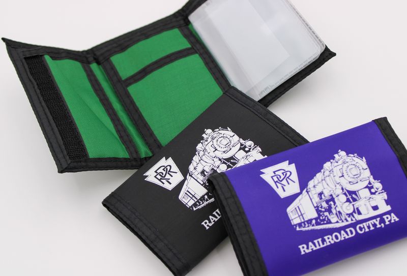 Railroad City Velcro Wallet