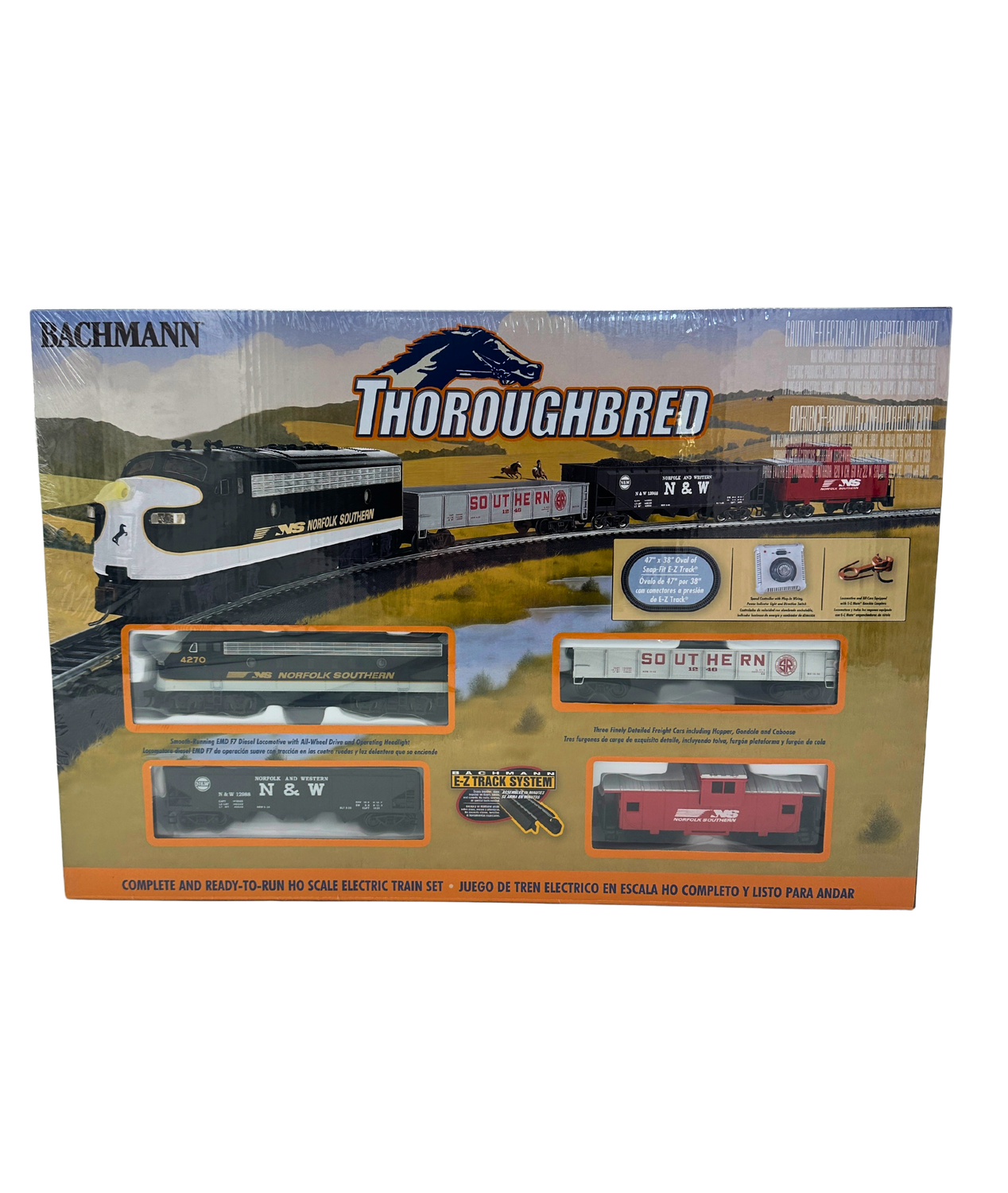 Bachmann Thoroughbred Norfolk Southern Train Set