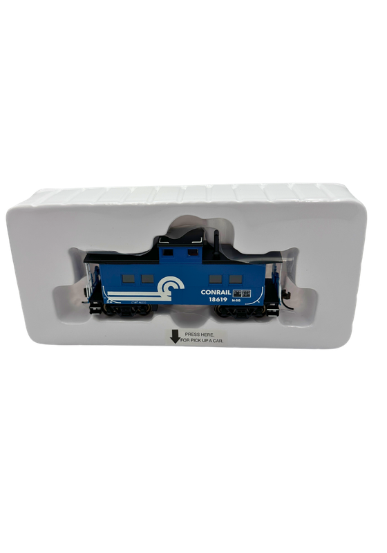 HO Northeast Steel Caboose Conrail #18619 - Blue