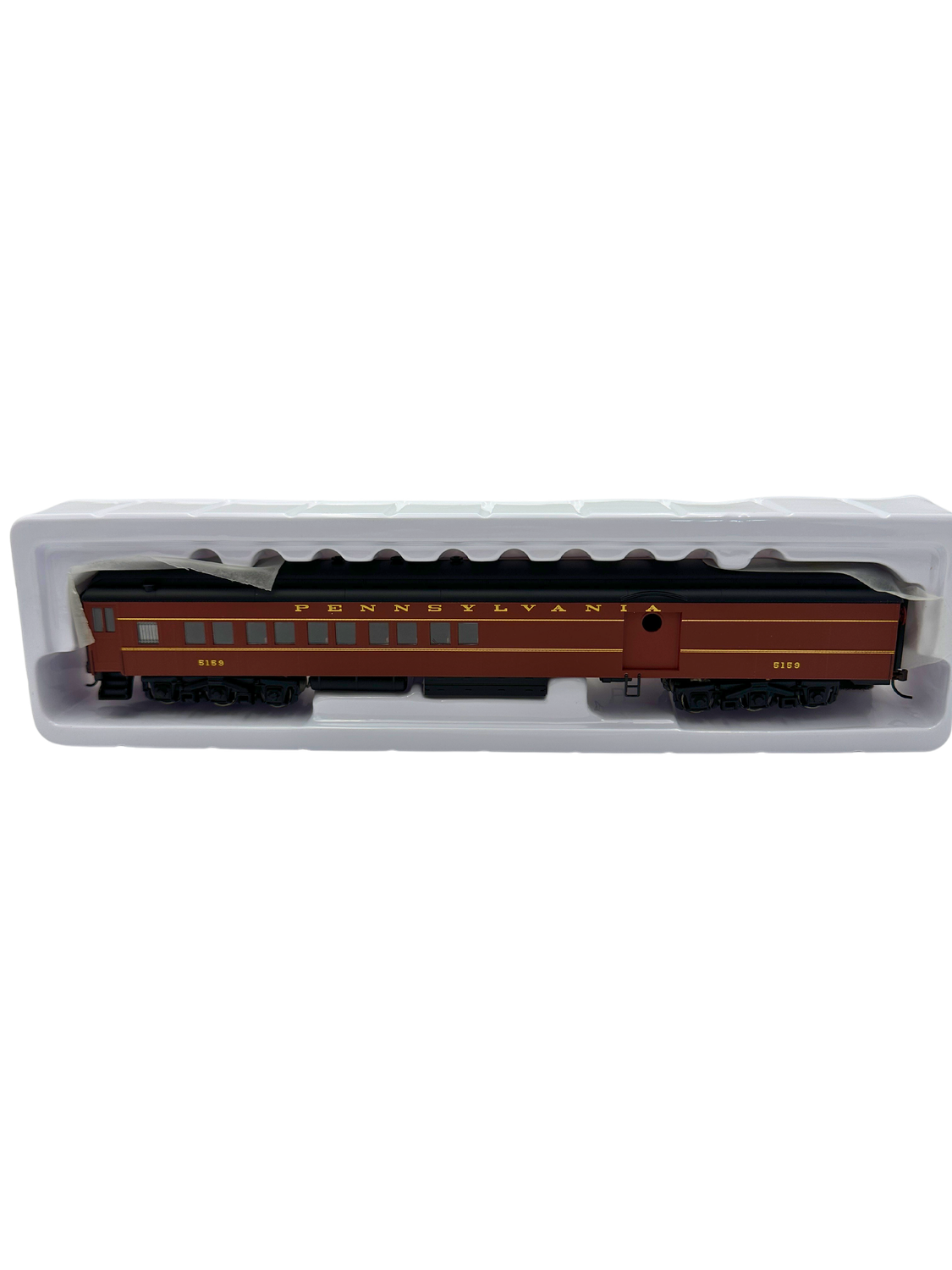 72&#39; Heavyweight Combine with Lighted Interior PRR #5159