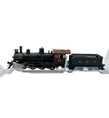 HO Baldwin 52&quot; Driver 4-6-0 Steam Locomotive (DCC Ready with NMRA 8-Pin Plug) East Broad Top #10