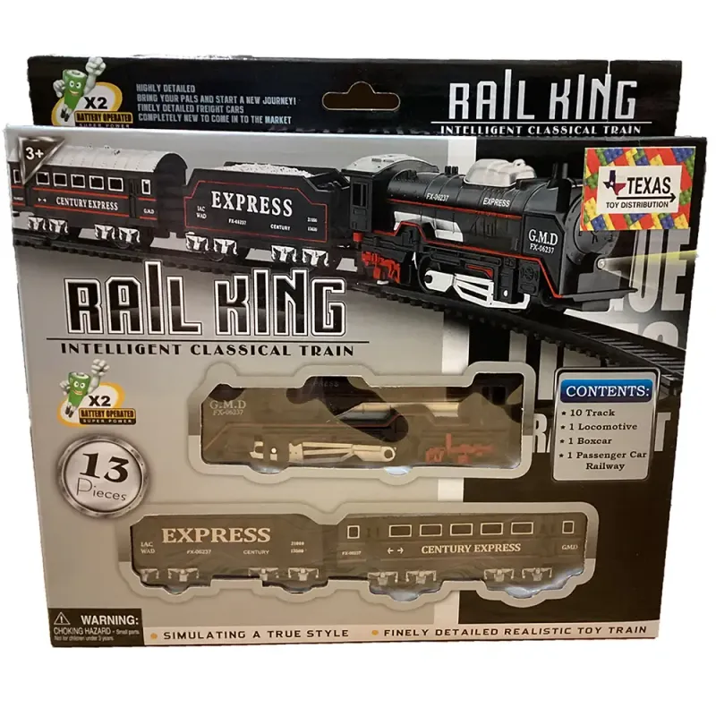 Rail King 13 Pc. Train Kit
